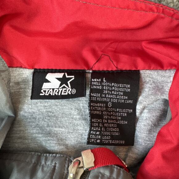STARTER LINED JACKET MEN SIZE LARGE RARE HOT MUST HAVE - Picture 11 of 14